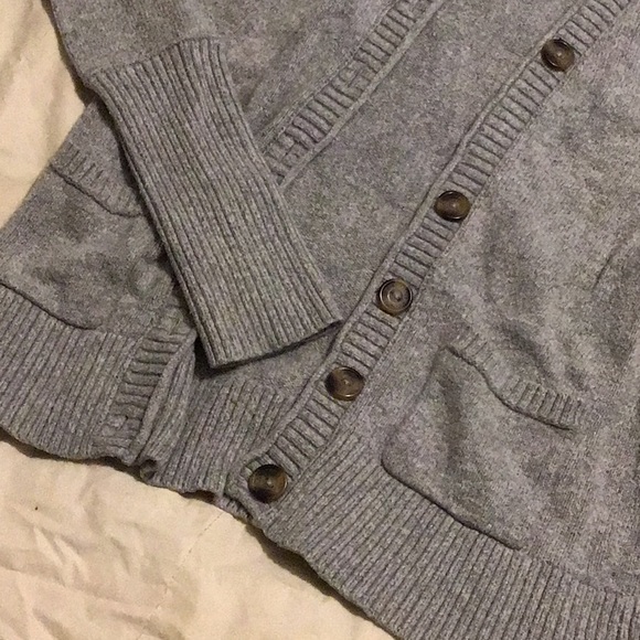 Hollister button up v neck cardigan sweater - Picture 3 of 3